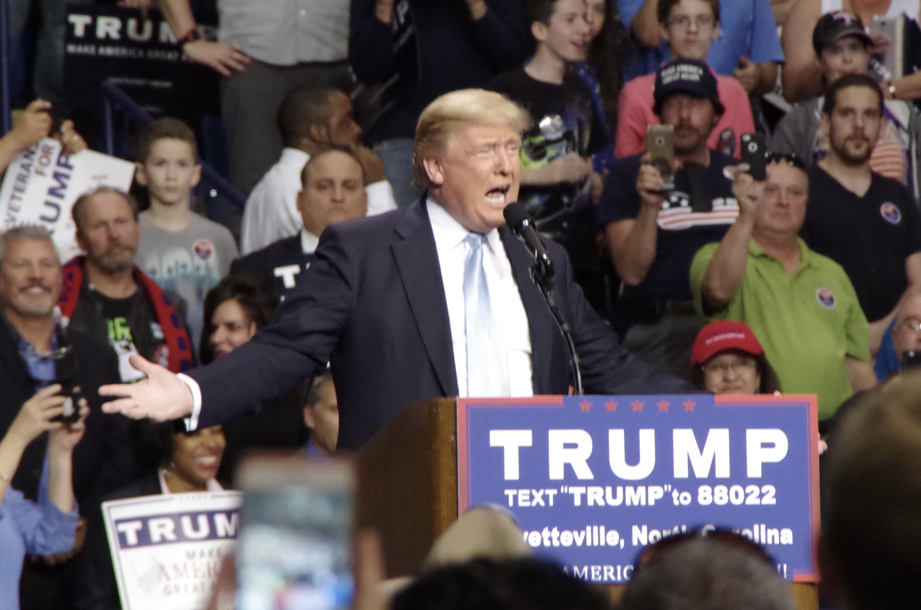 Trump in Fayetteville